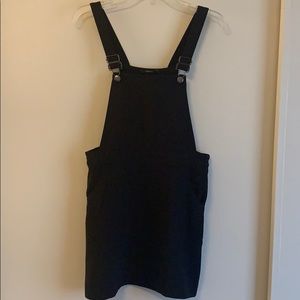 Forever 21 Black Overall Dress